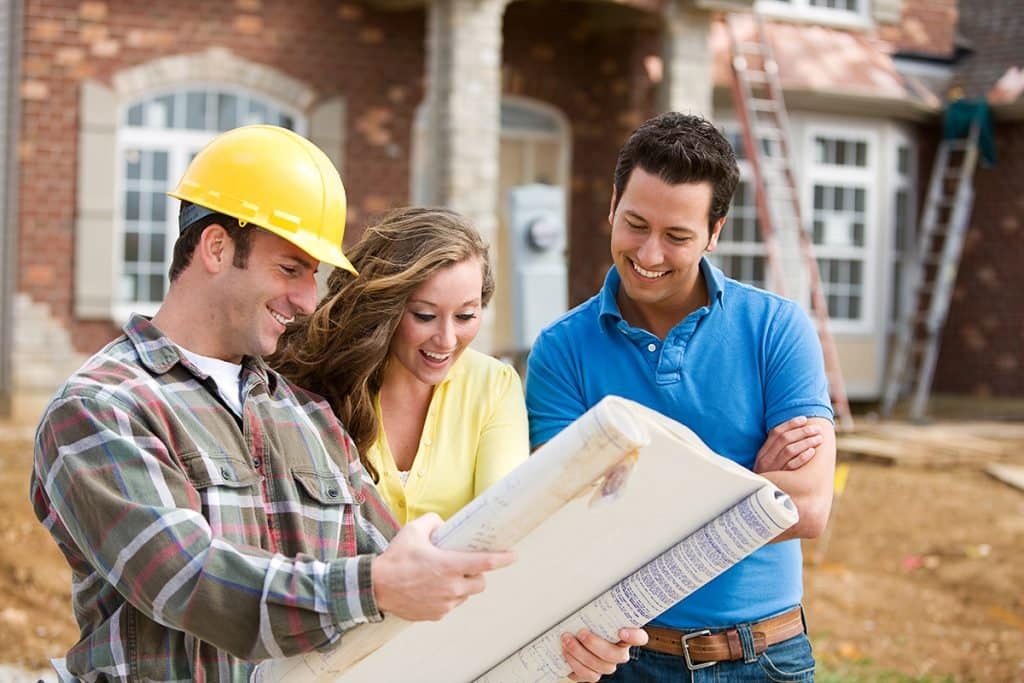 roofing contractor showing the structure